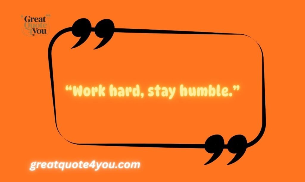 Hard Work Quotes