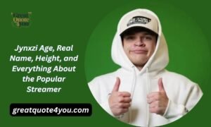 Jynxzi Age, Real Name, Height, and Everything About the Popular Streamer
