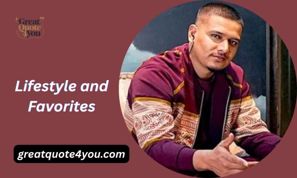 Lifestyle and Favorites